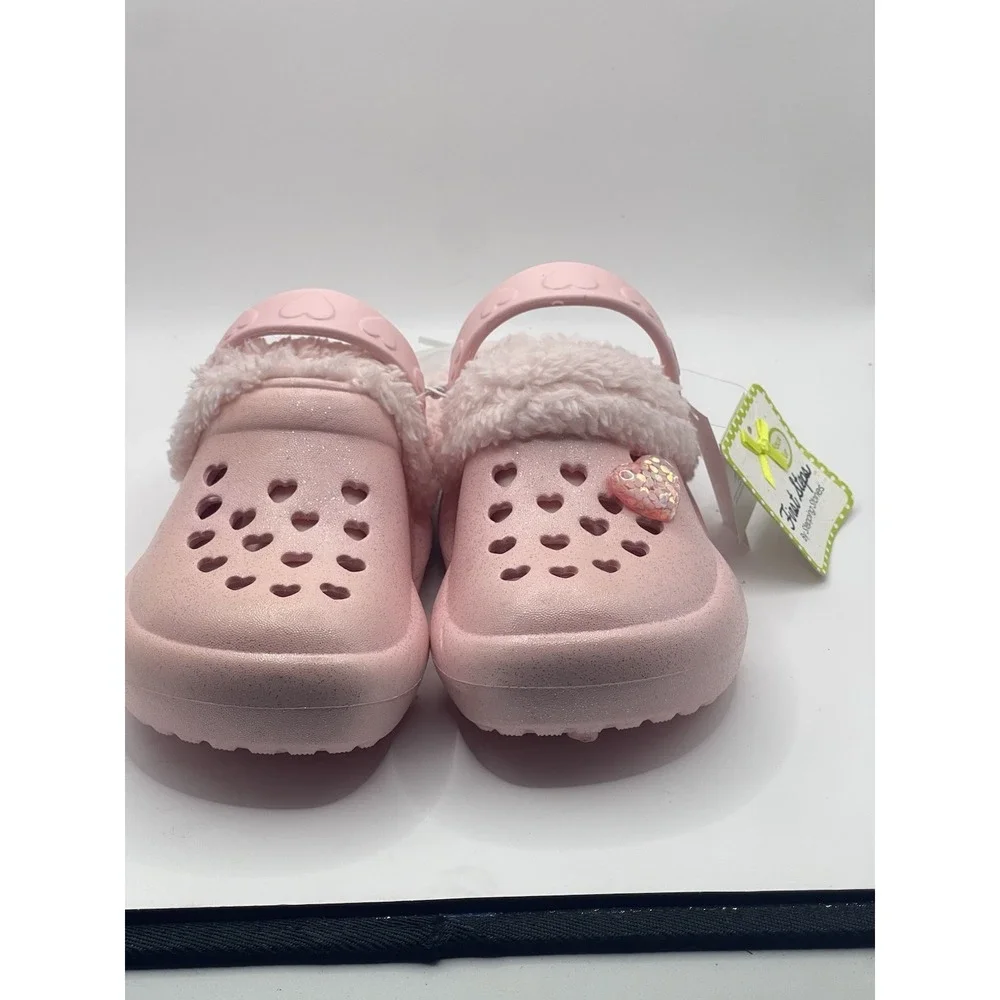 First Steps Classic Girls Pink Clogs Size‎ C10